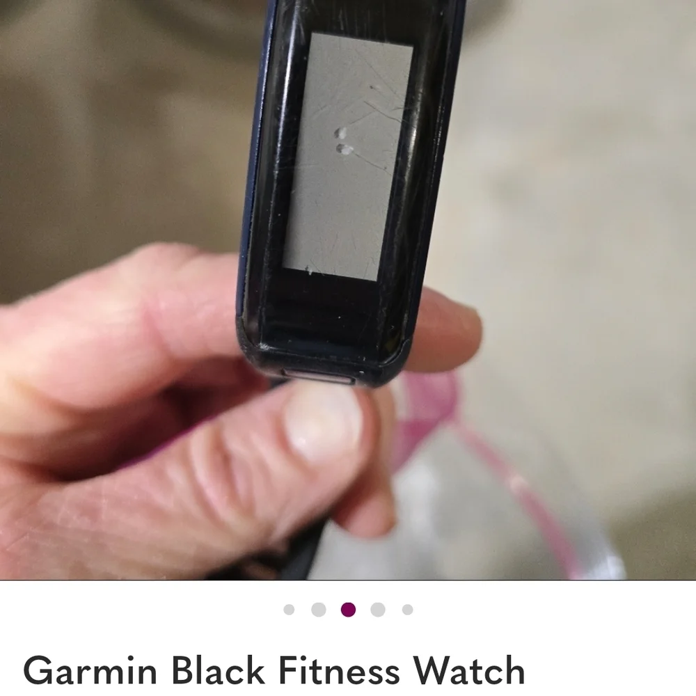 Garmin Black Fitness Tracker, Vivosmart HR, Works Well